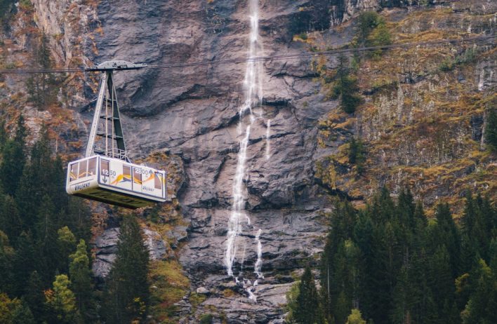 Summer Lift in the Alps